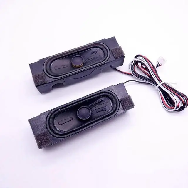 Alt view image 6 of 6 - 8ohm 10w rectangular horn passive speaker 109*34*30mm 4P 2.54 cable connector for Advertising machine All-in-one LCD TV 1pair