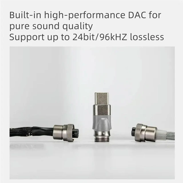 Alt view image 5 of 6 - For Titan S2/LYRE Mini Compatible Mini Series Adapter Type-C DAC Plug