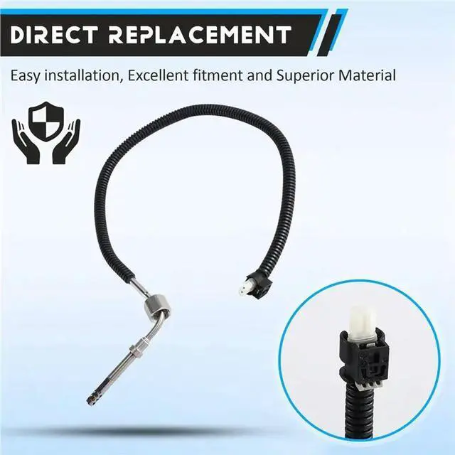 Alt view image 5 of 6 - A0009053505 Exhaust Temperature Sensor EGT For Mercedes X204 GLK W204 CC218 CLS W212 E OM651 2.1L 2013- 2018 OE
