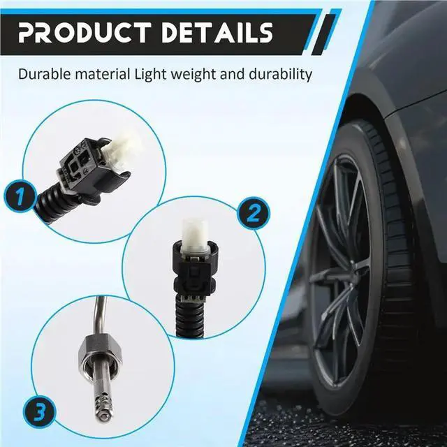 Alt view image 6 of 6 - A0009053505 Exhaust Temperature Sensor EGT For Mercedes X204 GLK W204 CC218 CLS W212 E OM651 2.1L 2013- 2018 OE