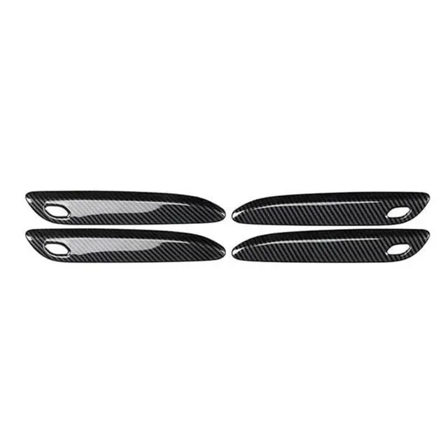 Alt view image 4 of 6 - Car Exterior Door Handle Trim Cover For Mercedes Benz