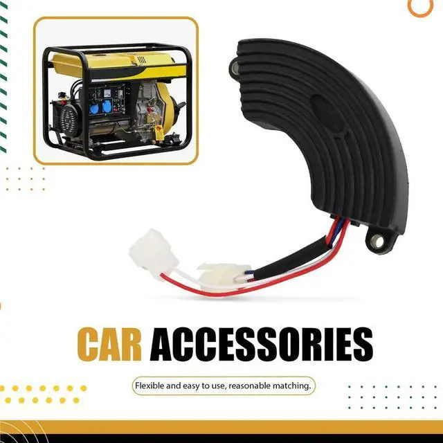 Alt view image 5 of 6 - AVR Voltage Regulator KETE5KW1-1 AVR-5KW.100610TT09-6D for Launtop Diesel Gas Generator 5KW 5.5KW 6.5KW Engine