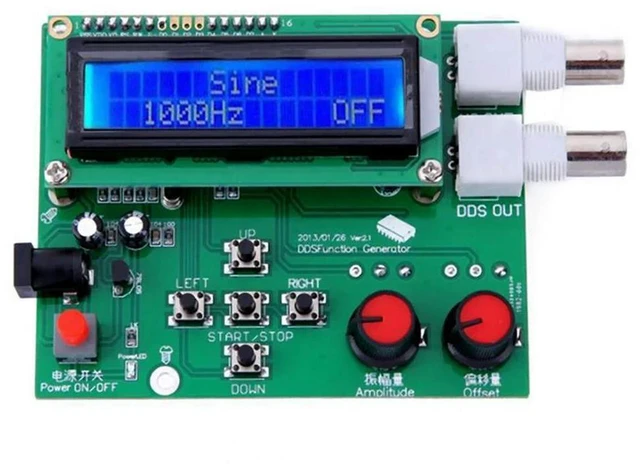 Alt view image 5 of 6 - GLADSignal Generator Pulse Frequency DDS Function Signal Generator DIY Kit Module 1Hz-65534Hz Syntezator With LCD Display