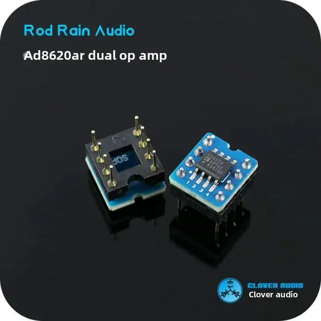 Alt view image 4 of 4 - AD8620AR Full of Charm Audiophile Ultra-Low Noise Dual Operational Amplifier Can Replace OPA2604 NE5532