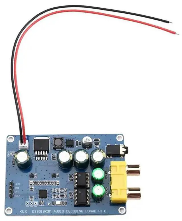 Alt view image 5 of 6 - Y43A-ES9018K2M Audiophile Grade Decoder Board For I2S Hi-Fi Audio Decoder Board For DAC Decoder Board