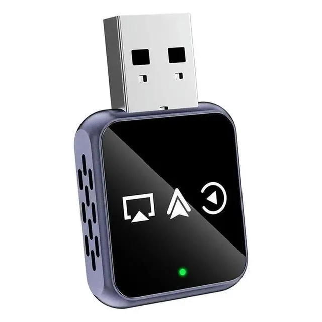 Alt view image 4 of 6 - 4In1 AI Box Carplay Airplay/Mirror Link/Android Auto/Carplay Car ligent System BT5.0 USB Dongle Adapter