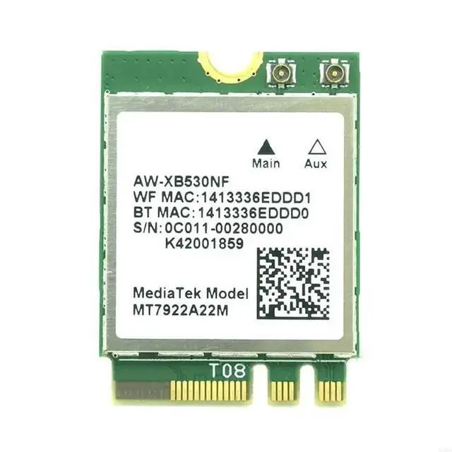 Alt view image 4 of 6 - MT7922 6E Adapter Bluetooth5.2-compatible 2400Mb Tri-Band