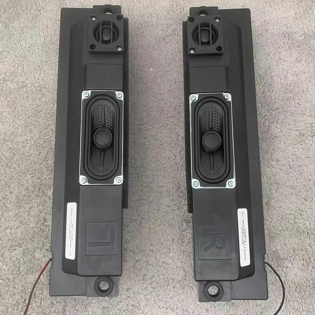 Alt view image 5 of 6 - Fever-level HIFI 2-way passive speaker bass treble stereo surround sound speaker 1 pair