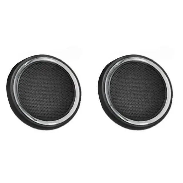 Alt view image 4 of 6 - 2X Car Front Door Speaker Cover Grille 51412753333 51412756567 For Mini Cooper R55 R56 R57 R58 R59 Speaker Trim Cover,B