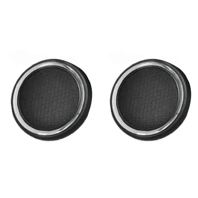 Alt view image 6 of 6 - 2X Car Front Door Speaker Cover Grille 51412753333 51412756567 For Mini Cooper R55 R56 R57 R58 R59 Speaker Trim Cover,B