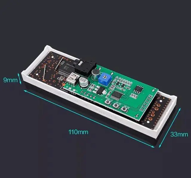 Alt view image 6 of 6 - 1PCS LED Sound-controlled Music Spectrum Display Pickup Ambient Light Atmospheric Rhythm Light Module Board