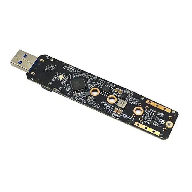 Alt view image 6 of 6 - NVME USB Adapter M.2 NVMe To USB 3.1 SSD Adapter 10Gbps USB3.1 Gen 2 RTL9210 Chips for M Key M2 NVMe 2230 2242 2260 2280 M.2 SSD
