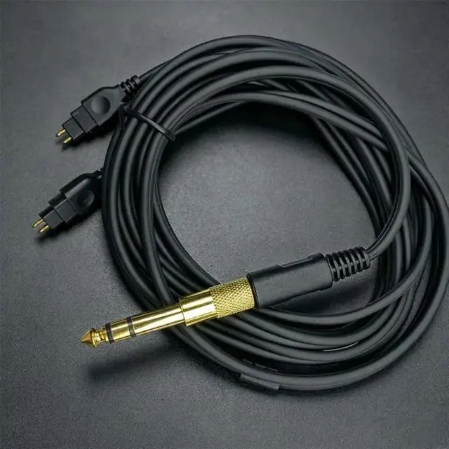 Alt view image 6 of 6 - 2025 Extended Length Headphone Replacement Cable For HD580/HD600/HD650/HD565/HD58X Noiseless OFC Cores Wire for Gaming