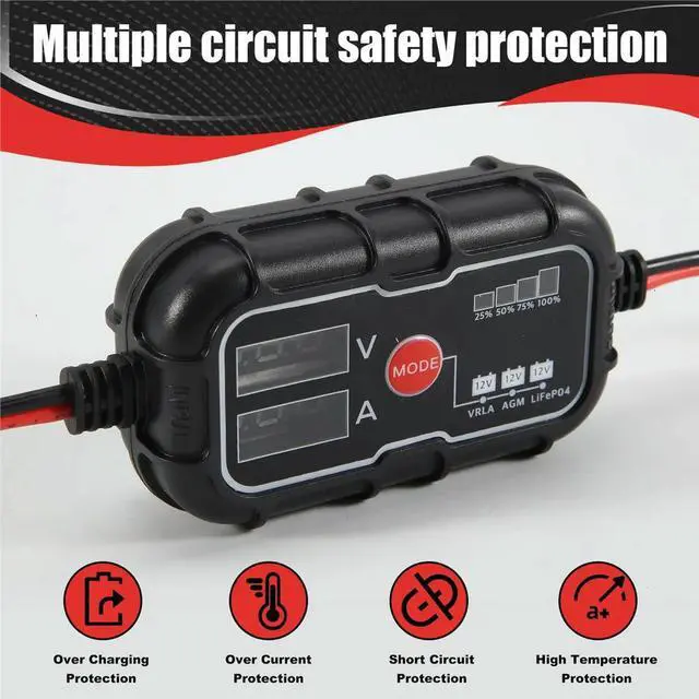 Alt view image 5 of 6 - 10A 12V Lithium LCD Digital MPPT Solar Charge Panel Controller Regulator Home Improvement Solar Replacement Part