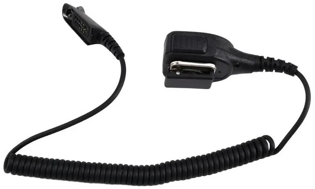 Alt view image 6 of 6 - Handheld Speaker PTT Mic for GP328 GP338 GP340 GP360 GP680 HT750 Mtx850Ls Mtx8250 Mtx9250 Radio Walkie Talkie