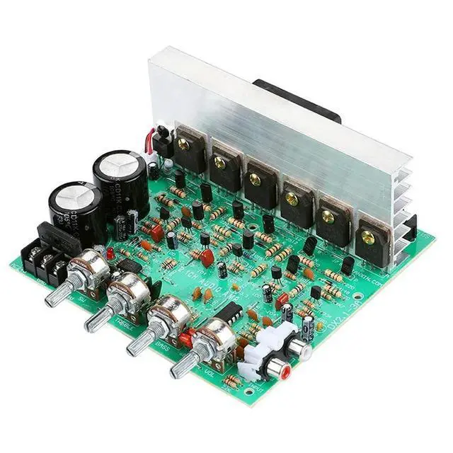 Alt view image 4 of 6 - DX-2.1 Channel 100Wx3 High Power Amplifier Board Subwoofer Speaker DIY Finished Amplifier Board