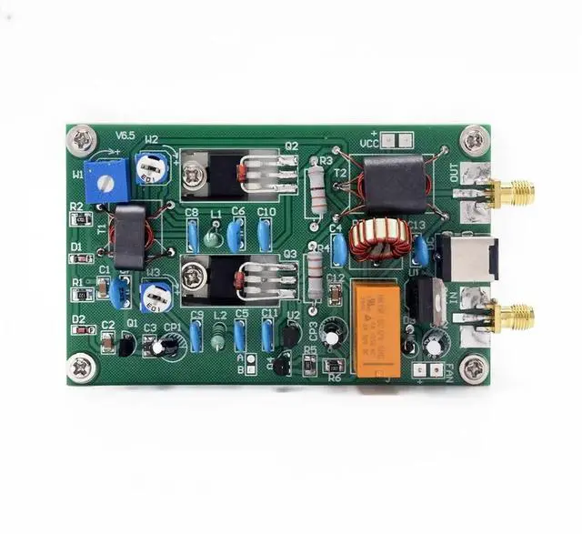Alt view image 5 of 6 - 30W 3-28MHz Shortwave Power Amplifier Board CW SSB Linear High Frequency Power Amplifier Finished Board