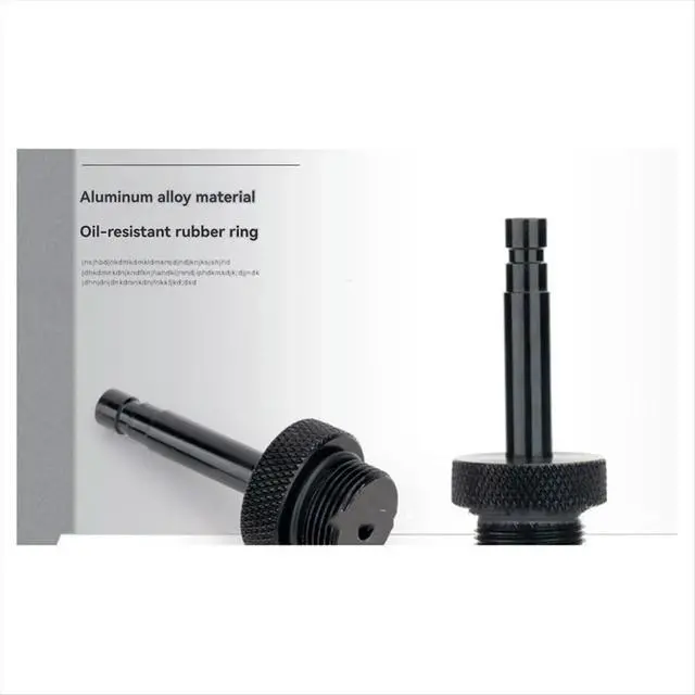 Alt view image 5 of 6 - Auto Transmission Fluid Oil Filling Filler Adapter Shut Off Valve Filler Adapter for Most Car Contains 5 Connectors