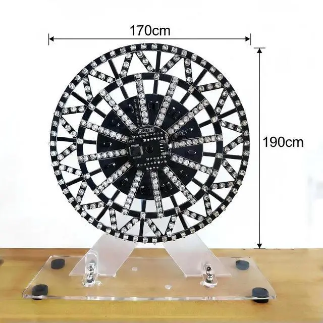 Alt view image 5 of 6 - Diy electronic kits LED-Lit Musical Ferris Wheel DIY soldering kit