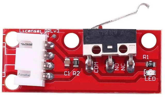Alt view image 5 of 6 - YM-24X Mechanical Endstop Limit Switch Press Switch Module For 3D Printer Makerbot Prusa Mendel Reprap Cnc Mega