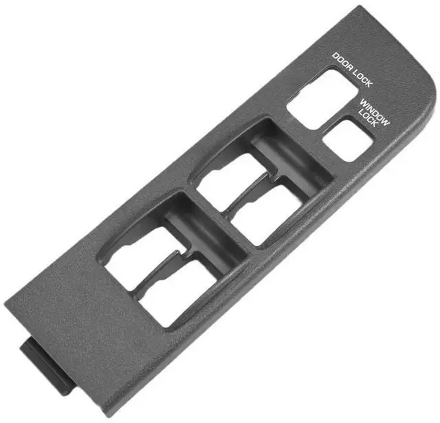 Alt view image 6 of 6 - 2X Front Armrest Panel Window Switch Bezel For Toyota Land Cruiser 1991-1997 Door Window Switch Cover L 74232-60070-B0