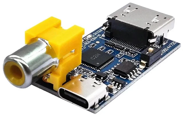 Alt view image 5 of 6 - to HDMI Analog Video to HD HDMI Video Output Module 1080P Compatible PAL/NTSC