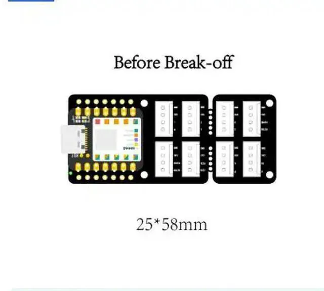 Alt view image 5 of 6 - 103020312 Seeed Studio Grove Base for XIAO - with embedded management chip