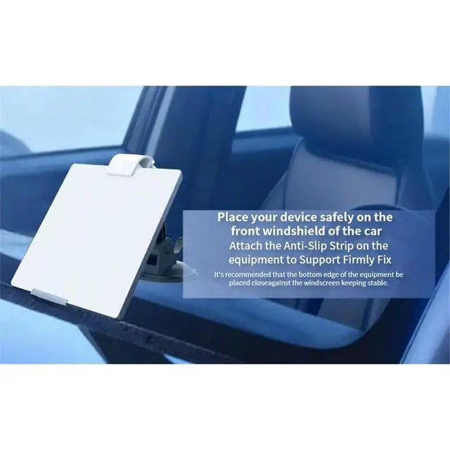 Alt view image 5 of 6 - For Starlink Mini Car Interior Bracket Device Center Console Bracket Car Suction Cup Mounting Bracket