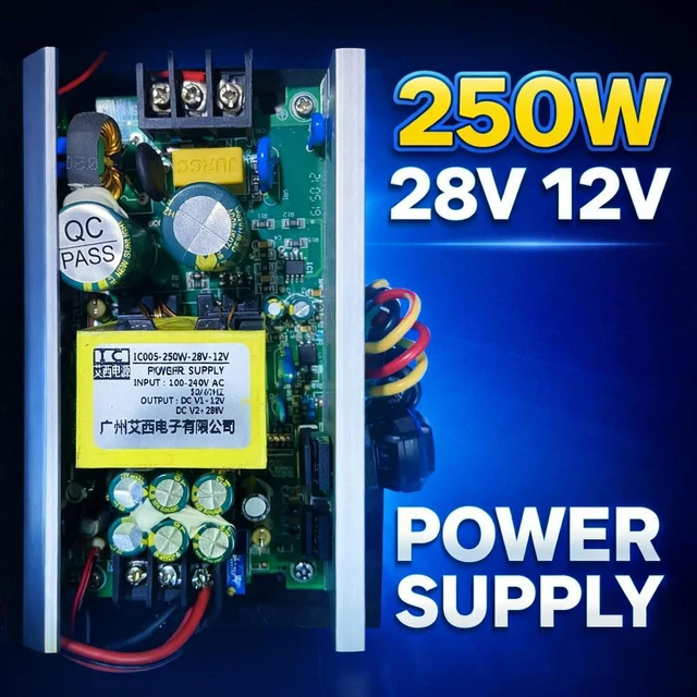 Alt view image 2 of 2 - Moving Head Beam Lamp Bulb 250W 28V 12V Ballast / Power supply Fit Stage Light/Lamp