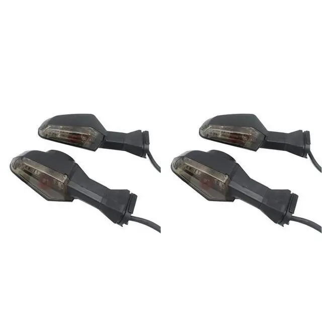 Alt view image 4 of 6 - 4X Motorcycle Front And Rear Turn Signal Light Indicator Blinker For Kawasaki Ninja 250 300 600 Z1000 ER-6N,B