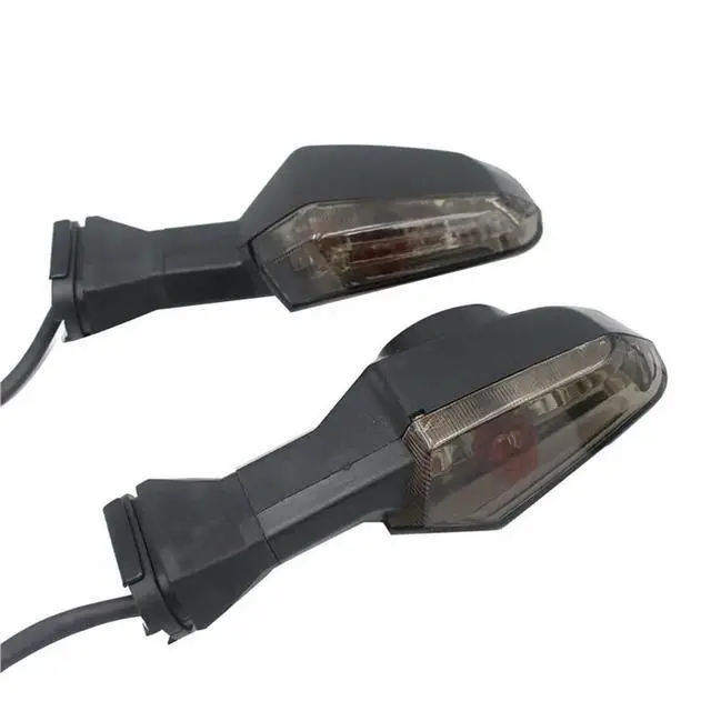 Alt view image 5 of 6 - 4X Motorcycle Front And Rear Turn Signal Light Indicator Blinker For Kawasaki Ninja 250 300 600 Z1000 ER-6N,B