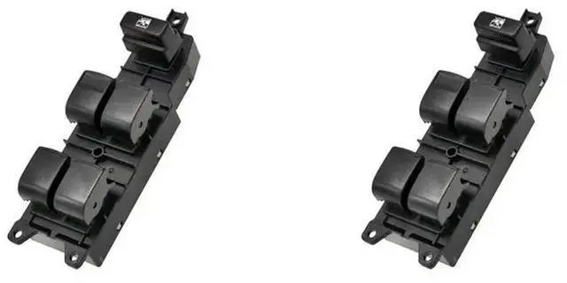Alt view image 4 of 6 - 2X LHD Front Left Window Control Switch 84820-0D250 For Toyota Etios 2012- Manual Window Lift Regulator Button