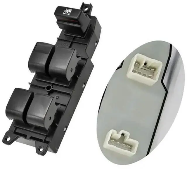 Alt view image 5 of 6 - 2X LHD Front Left Window Control Switch 84820-0D250 For Toyota Etios 2012- Manual Window Lift Regulator Button