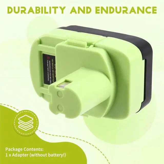 Alt view image 5 of 6 - P108 P109 Power Tool Parts for Ryobi 18V Power Tool BS18RL Adapter for Bosch Li-Ion
