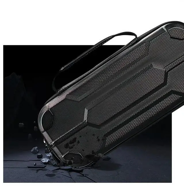 Alt view image 4 of 6 - Shockproof Carrying Case for PS5 Portal Protective Bag with Accessory Compartments