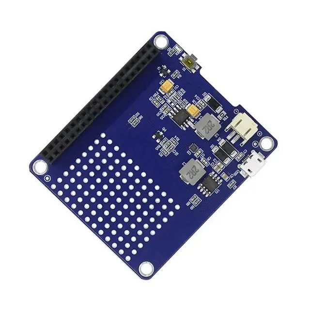 Alt view image 6 of 6 - UPS HAT for Raspberry Pi 4B 3B+ 3B 2B 3A+A+ UPS HAT Lithium Power Supply Module