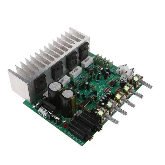 Alt view image 5 of 6 - Audio Board HIFI Digital Reverb Power 400W Audio Preamp Rear Amplification With Control(400W)
