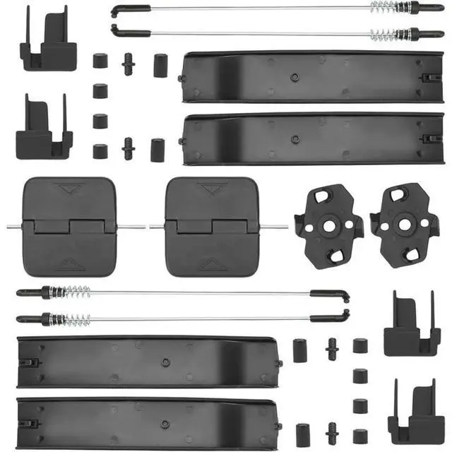 Alt view image 4 of 6 - Sliding Window Glass Handle Latch Repair Kit For VW Multivan