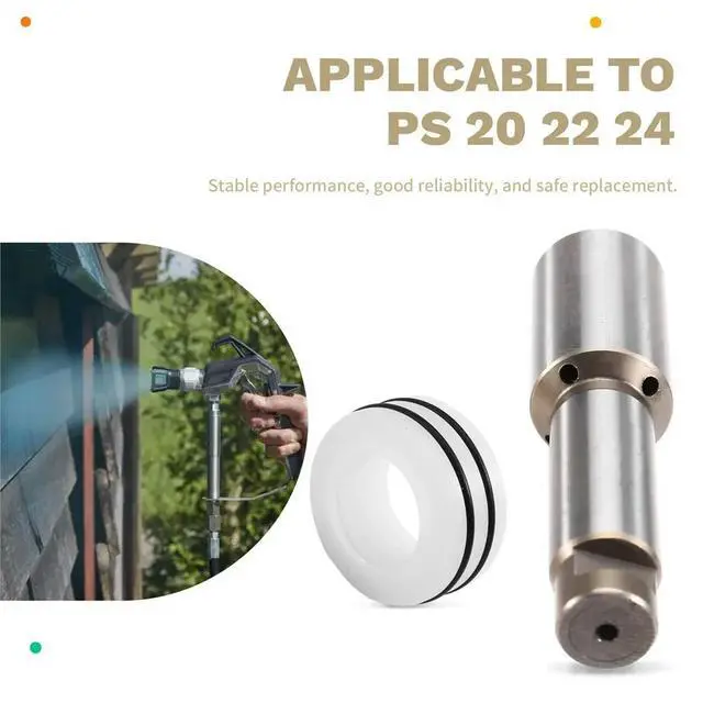 Alt view image 5 of 6 - Piston Rod 0290277 with Seal Repair Kit for Wagner Airless Paint Sprayer PS 20 22 24 Spraying Machine Accessories