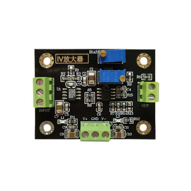 Alt view image 4 of 6 - Conversion Amplifier Voltage Signal Amplification Silicon PIN Photodiode Amplifier Board Current Conversion