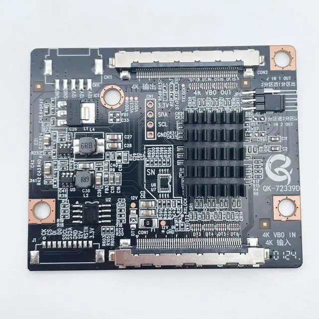 Alt view image 5 of 6 - QK-72339D 4k modify partition turn board Dynamic effect compensation to solve the network video low refresh rate incoherence