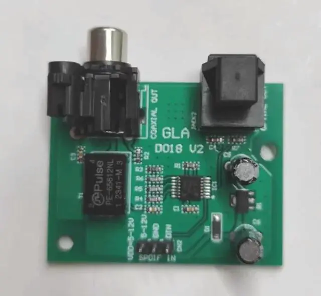Alt view image 6 of 6 - drive turntable and CD player with coaxial fiber output board