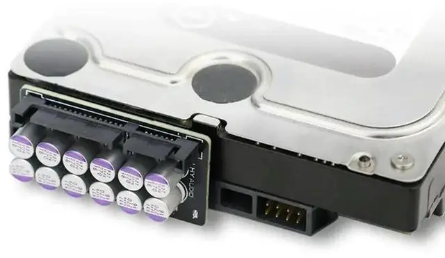 Alt view image 5 of 6 - PC-Hifi Hard Drive Purifier SATA Interface Power Supply Filter Board Ripple Filtering Noise Cancellation