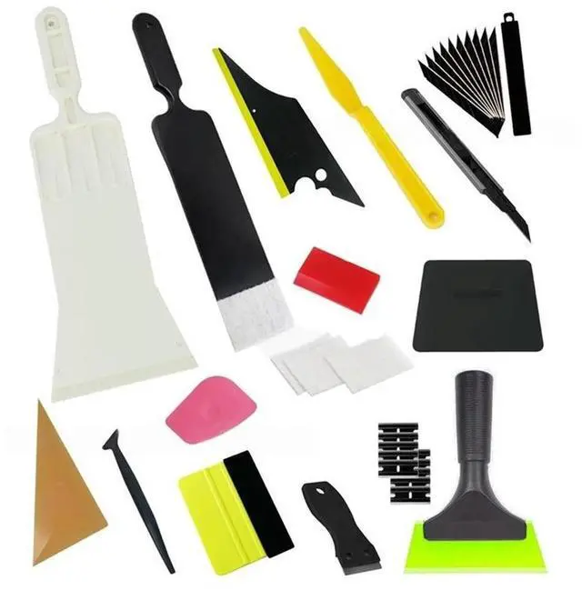 Alt view image 4 of 6 - For Car For Wrapping PPF Film Installation Tool Kit Vinyl Roll Window Tint For Windshield Back Glass Replacement