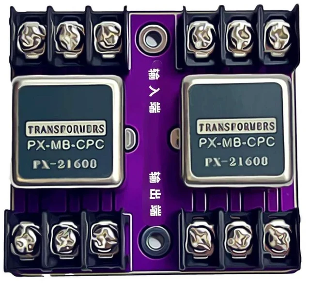 Alt view image 6 of 6 - Balanced and Unbalanced Conversion Audio Isolator PX-21608 Permalloy Audio Isolation Transformer 600:600 20Hz-20KHz