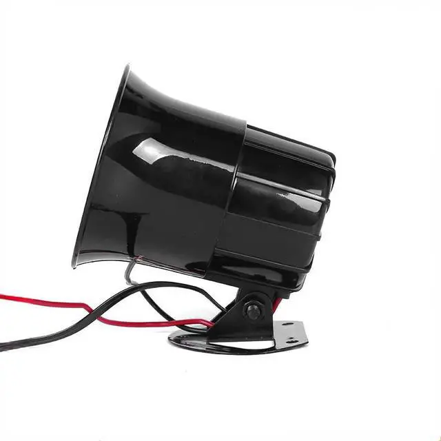Alt view image 6 of 6 - 12V Car Motocycle 3 Tone Siren Loud Auto Horn Loudspeaker Electric Ambulance Alarm Sound Speakers 110dB Universal