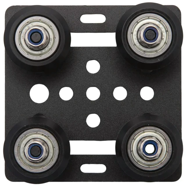 Alt view image 5 of 6 - YM-6X 3D Printer Accessories For Openbuilds V Slot European Standard 2020 Aluminum Profile Pulley V-Slot Build Gantry Plate