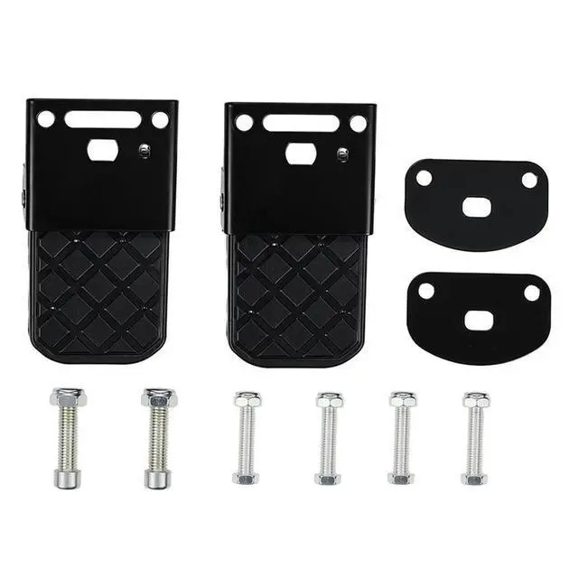 Alt view image 4 of 6 - For Kawasaki For Suzuki,For YAMAHA,For KTM Compatible Rear Passenger Foot Pegs Motorcycle Accessories Foot Pedal Dirt