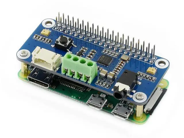 Alt view image 5 of 6 - WM8960 Hi-Fi Sound Card HAT for Raspberry Pi Stereo CODEC Play/Record