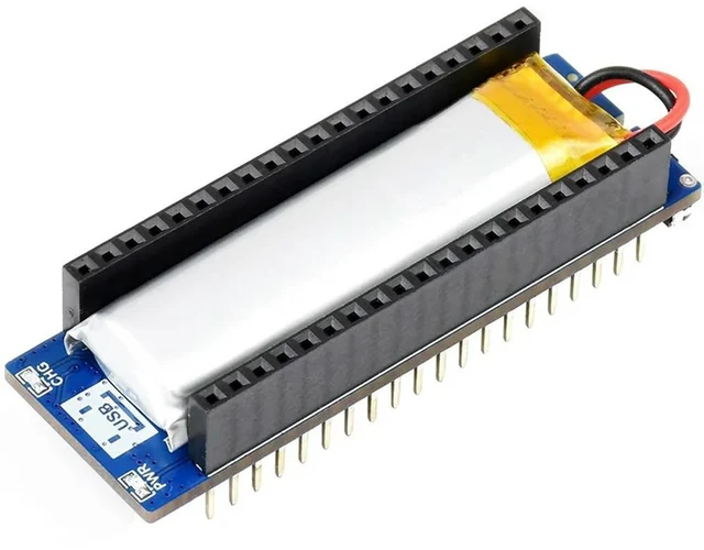 Alt view image 5 of 6 - UPS Module B for Raspberry Pi Pico Board, Uninterruptible Power Supply Monitoring Via I2C Bus,Stackable Design
